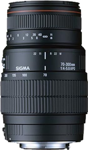 Sigma 70-300mm F/4-5.6 D APO Macro (Nikon) - CeX (UK): - Buy, Sell